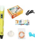 3D pen Children's art supplies Creative tools for kids Child-friendly 3D printing Educational toys Kids' crafts Artistic gadgets for children Hands-on learning Safe art tools for kids Innovative toys for creativity