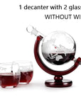 Whiskey decanter globe wine aerator glass set Globe-shaped whiskey decanter with wine aerator and glasses Elegant glassware set for whiskey and wine enthusiasts Decorative globe decanter with built-in wine aerator Stylish whiskey decanter set with accompanying wine glasses Unique globe-shaped decanter and aerator glassware set Luxury barware set for serving whiskey and aerating wine Premium glass set for whiskey and wine aficionados Globe decanter with integrated wine aerator and matching glasses