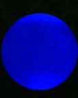 LED golf ball with flashing lights, made from durable Dupont Sarin material. Ideal for nighttime golf, featuring a 42.6mm size and 45-gram weight for high visibility and easy tracking in low-light conditions