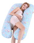 U-shape pillow offering ergonomic full-body support, ideal for side sleepers, pregnant women, and those seeking relief from back pain, crafted with soft, high-quality materials for ultimate comfort.