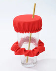 Glass Cover Scrunchie