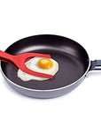 2 In 1 Grip And Flip Tongs Egg Spatula Tongs Clamp Pancake Fried Egg French Toast Omelet Overturned Kitchen Accessories