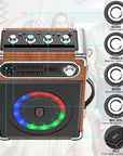 JYX S55 Karaoke Machine with Bluetooth, 2 wireless microphones, TV connectivity, and powerful sound, perfect for both kids and adults, for endless karaoke fun