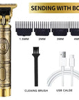 All-in-one men's grooming kit with professional trimming tools