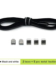 QuickFit Elastic Shoelaces - No Tie, Hassle-Free & Magnetic Sports Laces