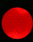 LED golf ball with flashing lights, made from durable Dupont Sarin material. Ideal for nighttime golf, featuring a 42.6mm size and 45-gram weight for high visibility and easy tracking in low-light conditions