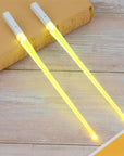 LED Chopsticks, Lightsaber Utensils, Geeky Tableware, Futuristic Star Wars Chopsticks, Illuminated Dining, Sci-Fi Kitchenware, Glow-in-the-Dark Chopsticks