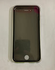 Magnetic privacy case for iPhone 13 Pro Max with anti-peep protection. Made with a metal frame and tempered glass, this phone case offers secure screen privacy and magnetic suction for easy attachment.