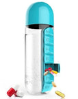 2-in-1 Medicine Bottle & Cup – 600ml