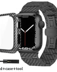 Carbon Fiber Watch Band – Premium Luxury Upgrade for Apple & Sports Watches