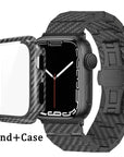 Carbon Fiber Watch Band – Premium Luxury Upgrade for Apple & Sports Watches