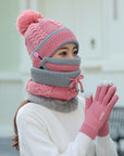 Plus velvet thick bib mask made with soft velvet and plush fabric for maximum warmth and comfort in cold weather.