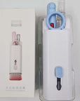 All-in-one cleaning pen set for electronics, including keyboard cleaner, keycap puller, and cleaning brush