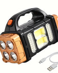 This solar powered camping light with a power bank function is perfect for outdoor adventures. A rechargeable solar camping light that keeps your devices charged and lights up your campsite. With water-resistant and portable solar lights, it's ideal for hiking, camping, and any outdoor activity. The built-in power bank ensures your gear stays charged, while the bright, durable design makes it a must-have for any adventure