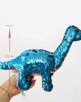 Sequin Dinosaur Color Changing Pillows Toy