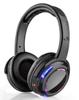 Silent disco headphones with head-mounted design, 40mm driver, and 600mAh rechargeable lithium battery. Perfect for silent parties and headphone party events, featuring a 3.5mm plug and high-quality sound with a frequency range of 20-20,000Hz.