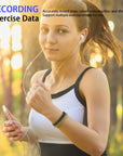 Smart ring fitness tracker with sleek design, IP68 waterproof rating, and wireless connectivity. Tracks steps, calories, distance, sleep, and more, compatible with iPhone and Android devices