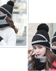 Plus velvet thick bib mask made with soft velvet and plush fabric for maximum warmth and comfort in cold weather.