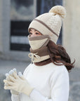 Plus velvet thick bib mask made with soft velvet and plush fabric for maximum warmth and comfort in cold weather.