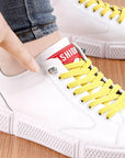 QuickFit Elastic Shoelaces - No Tie, Hassle-Free & Magnetic Sports Laces