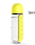2-in-1 Medicine Bottle & Cup – 600ml
