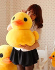 Yellow Duck Plush Toy and Pillow
