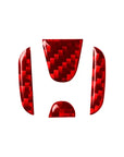 Carbon Fiber Car Steering Wheel Sticker