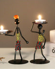 Nordic Metal Candlestick