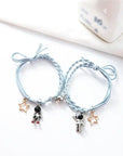 Natural Stone Beads Couple Magnetic Bracelets for Long Distance Relationship | Matching Love Energy & Healing Jewelry