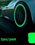 Fluorescent Night Glowing Valve Caps