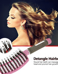 Hairbrush Anti Klit Brushy Haarborstel Women Detangler Hair Brush Bristle Nylon Scalp Massage Teaser Hair Brush Comb