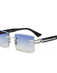 Oversize Sunglasses Fashion Style Square Sun Glasses One Pieces Mirror Lens UV400 Women Men Brands