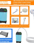 Portable Rechargeable Shower Set