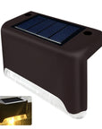 Waterproof Solar Deck Step Lights