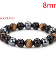 Tiger Eye Stone Bracelet Natural Stone Bracelet