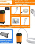 Portable Rechargeable Shower Set
