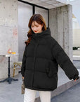 Warm parka coat Cozy winter parka Insulated parka jacket Quilted parka for cold weather Padded winter coat for warmth Faux fur-lined parka Hooded parka for chilly days Long down parka for cold climates Waterproof winter parka Stylish insulated outerwear