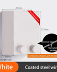 Punch-Free Retractable Clothesline