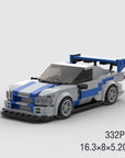 F1 Technique Racing Car Bricks Toy