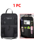 Car Backseat Organizer with Touch Screen Tablet Holder