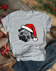 Christmas Santa Pug Shirt