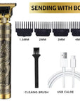 All-in-one men's grooming kit with professional trimming tools