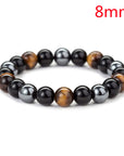Tiger Eye Stone Bracelet Natural Stone Bracelet
