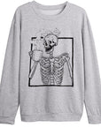 Halloween Casual Printing Sweatshirt