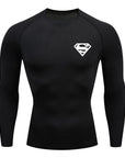 Superman Long Sleeve Compression Shirt – Ultimate Performance & Style