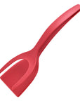 2 In 1 Grip And Flip Tongs Egg Spatula Tongs Clamp Pancake Fried Egg French Toast Omelet Overturned Kitchen Accessories