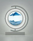 Table lamp Quicksand lamp 3D effect lighting Decorative lamp Ambient lighting Home decor Novelty lamp Unique lighting Bedroom lighting Living room accessory