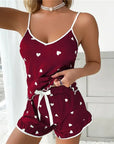 Women's Print Pajama Set: Adorable