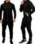Men's Winter Tracksuit in Slim Fit with Joggers and Tech Fabric Material