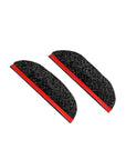 Car Rearview Mirror Carbon Fiber Rain Cover